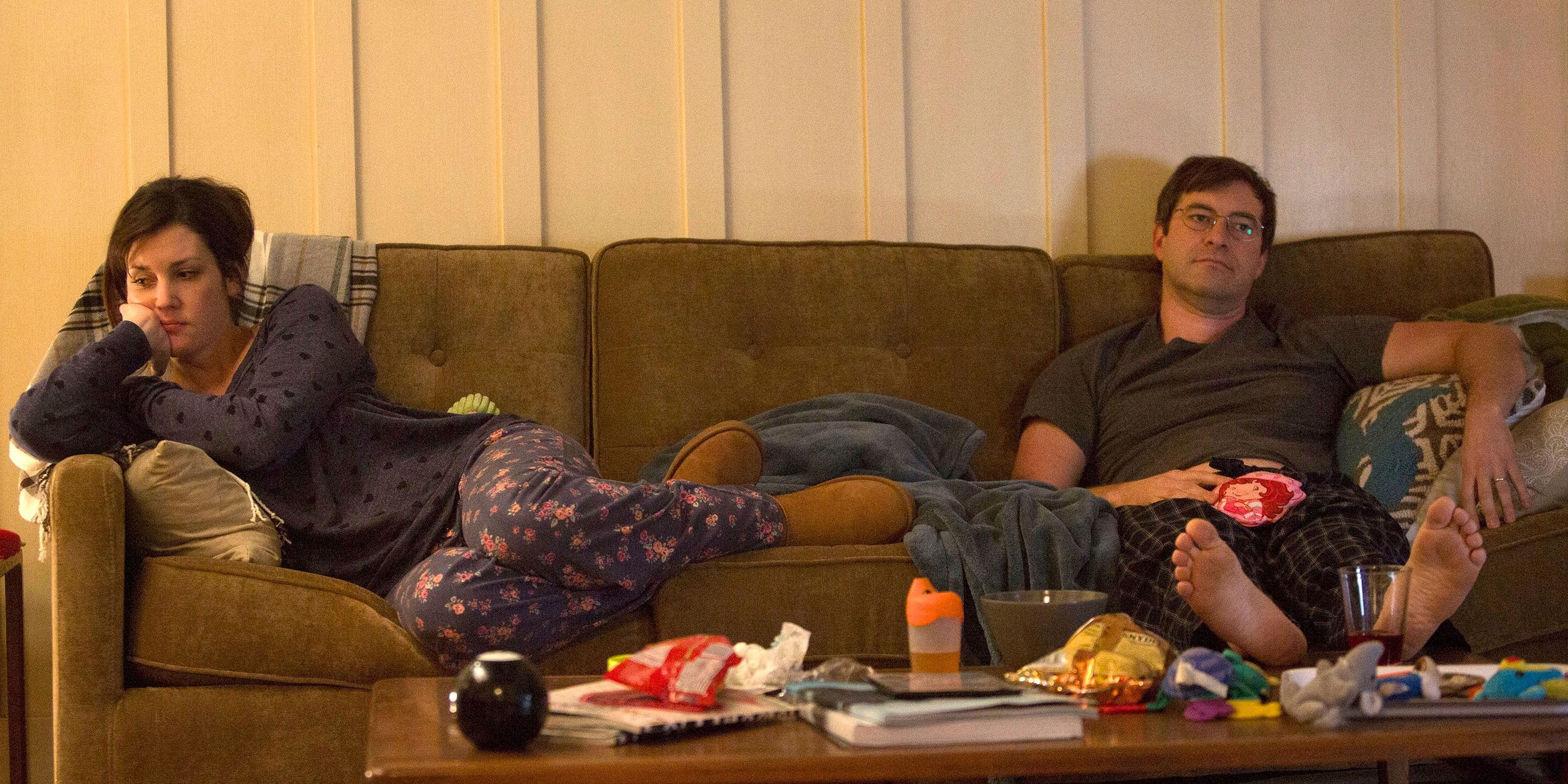 Melanie Lynskey and Mark Duplass in Togetherness