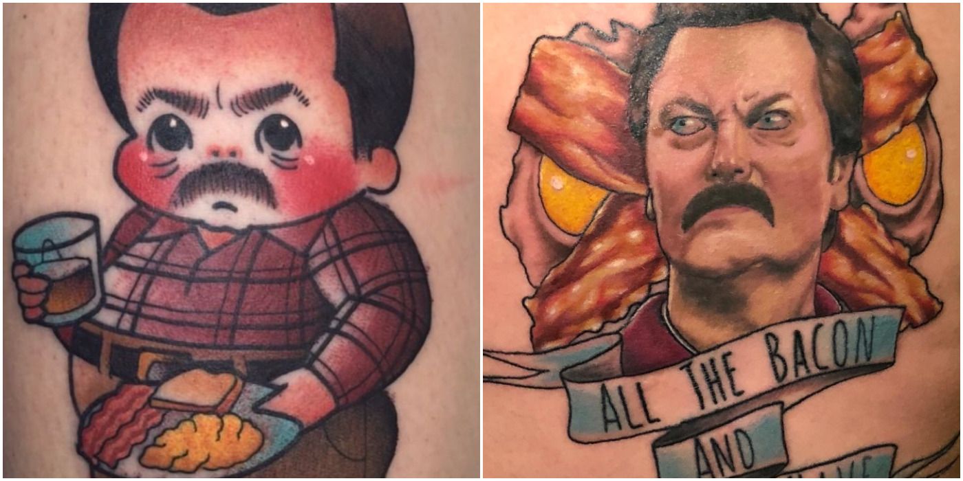 Cactus Boy Tattoo on Instagram Ron its da  Comment your favorite Ron  Swanson line nickofferman 