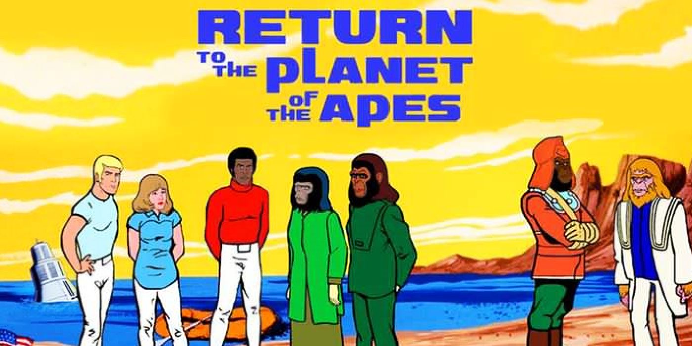 return to the planet of the apes poster