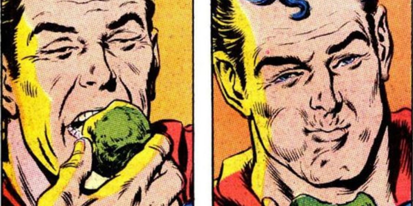 superman eats kryptonite