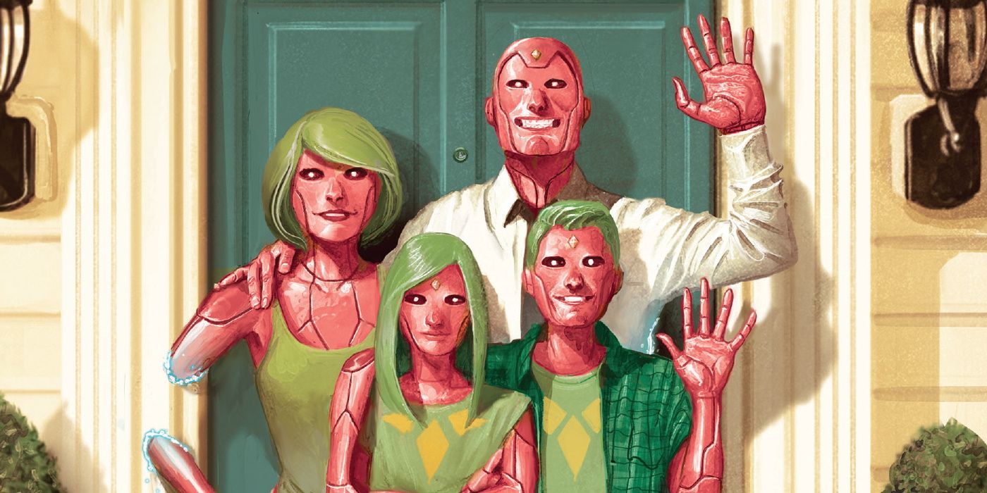 Vision with his family.