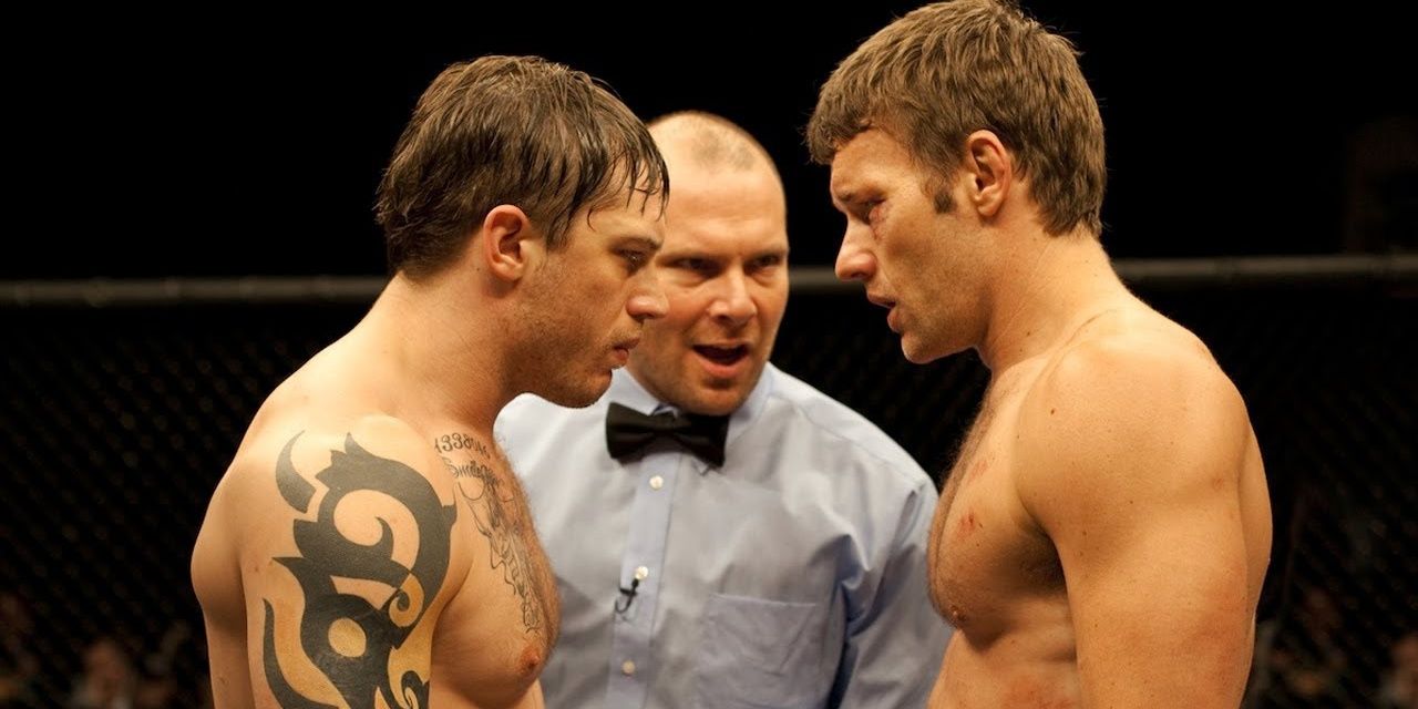 Tom and Brendan face off on the ring in Warrior