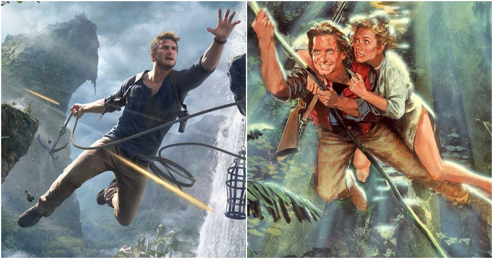 Uncharted/Netflix Comparison! #movies #movie #videogames #unchartedmov