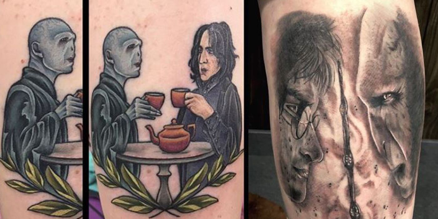 Harry Potter: 10 Voldemort Tattoos Fans Will Love