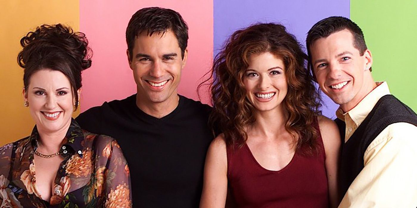 will and grace cast colored background