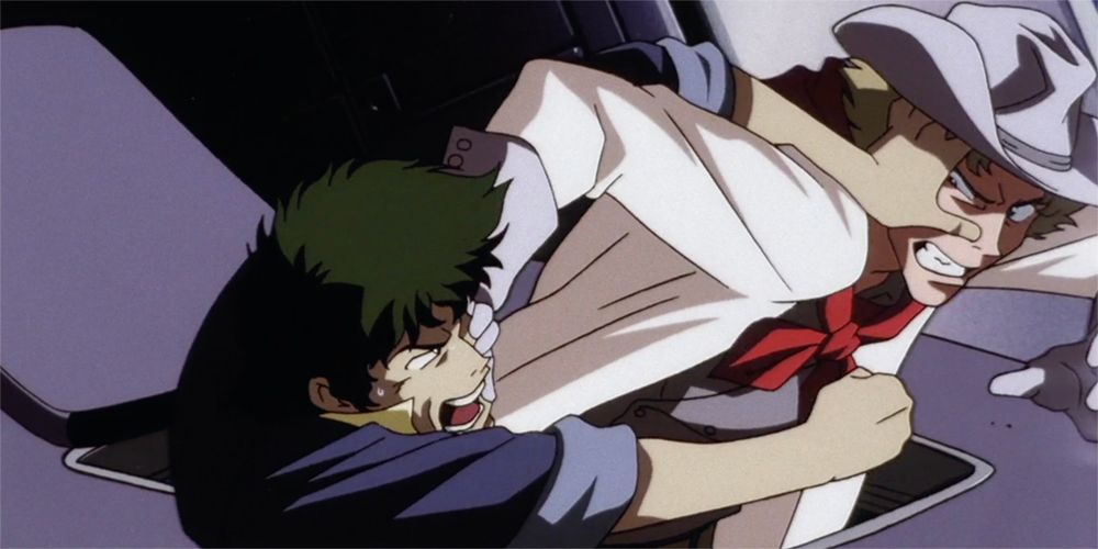 07 Cowboy Bebop Spike Spiegel Fighting with Cowboy From Series