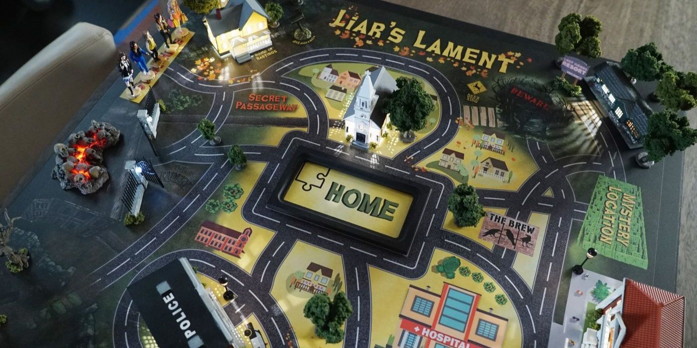 The board game on Pretty Little Liars