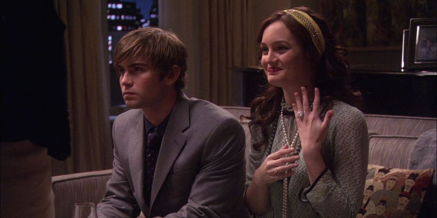 Blair receives Nate's family ring in Gossip Girl