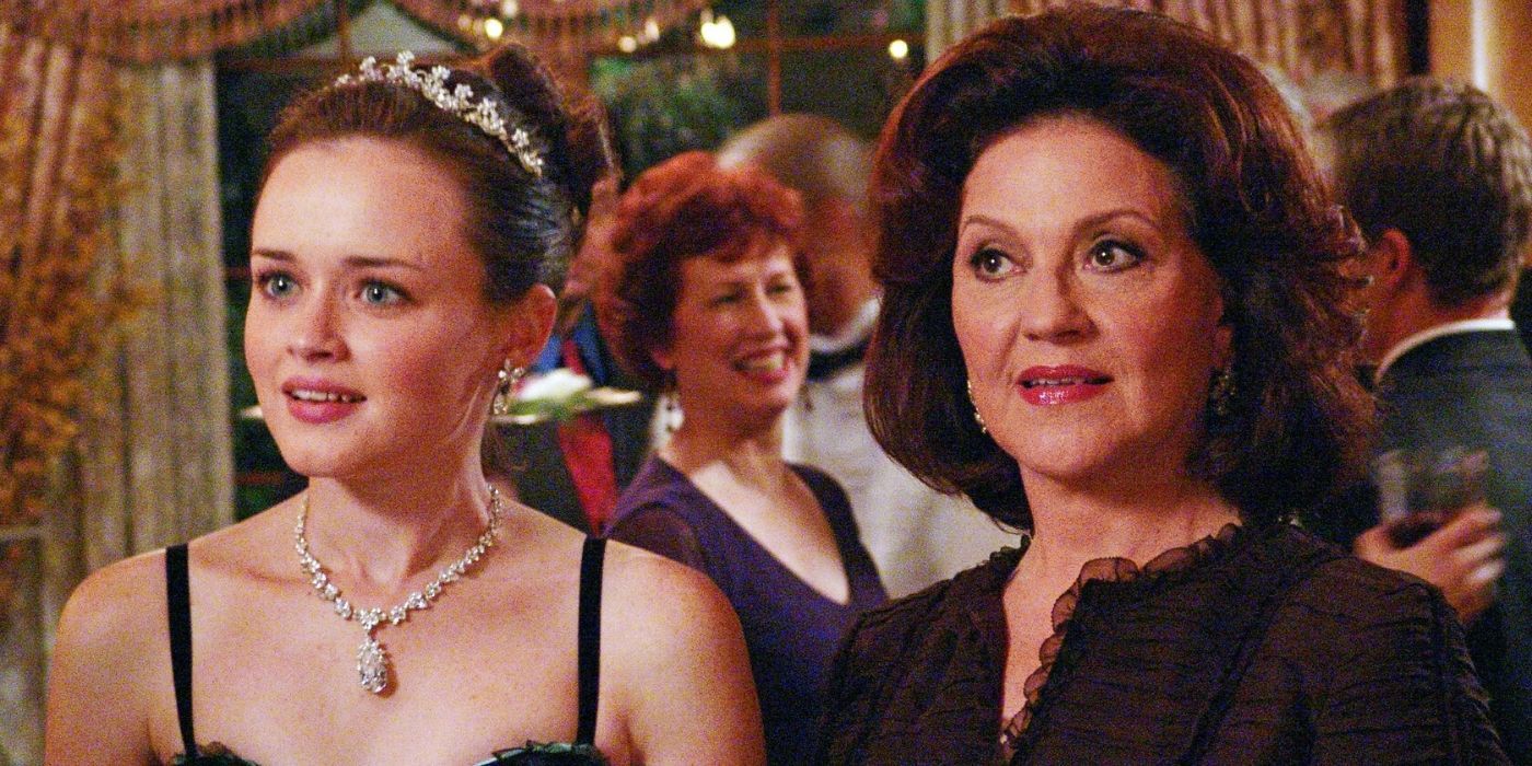 Rory and Emily at a party in Gilmore Girls