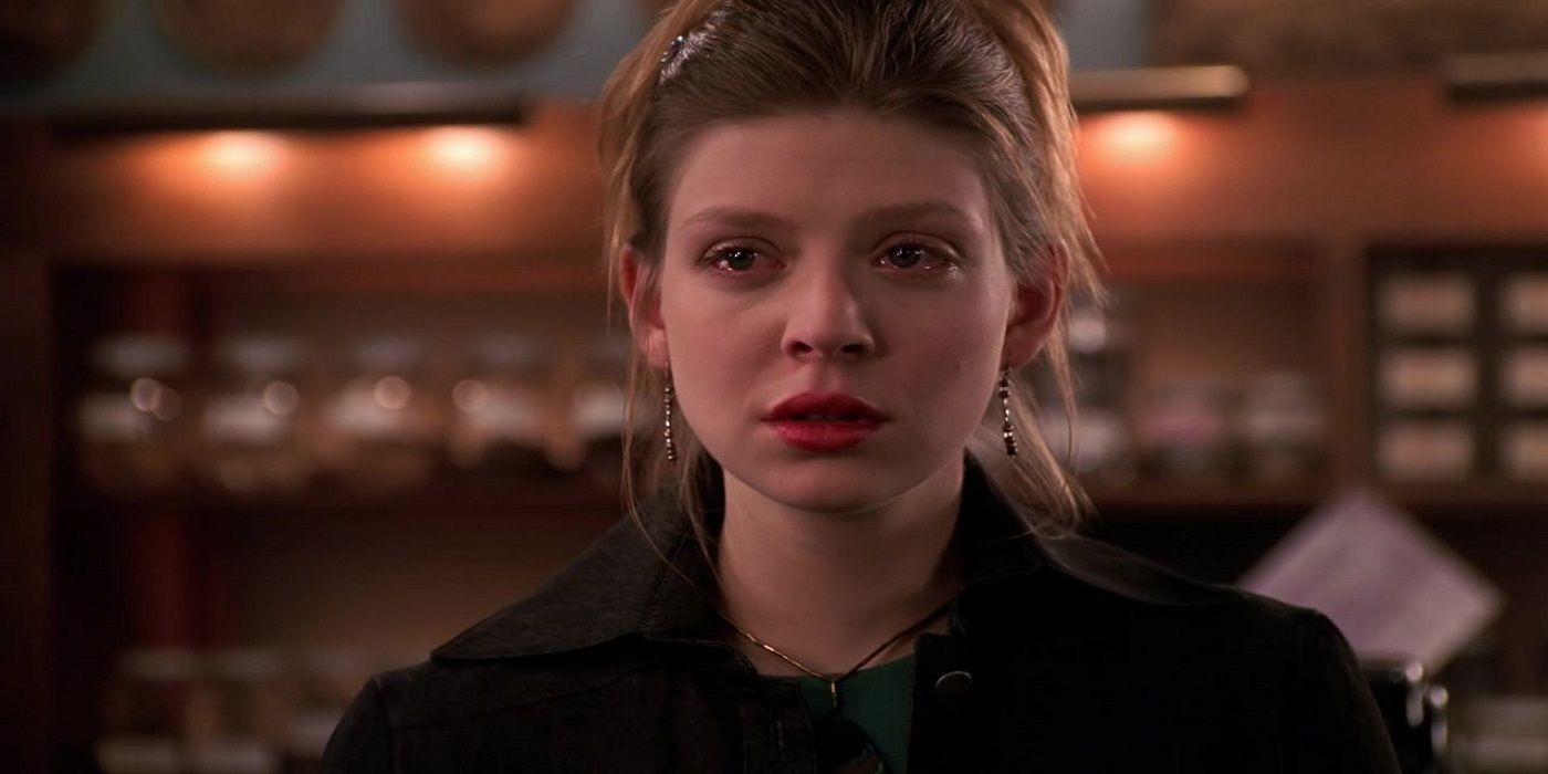 An image of Tara crying in Buffy