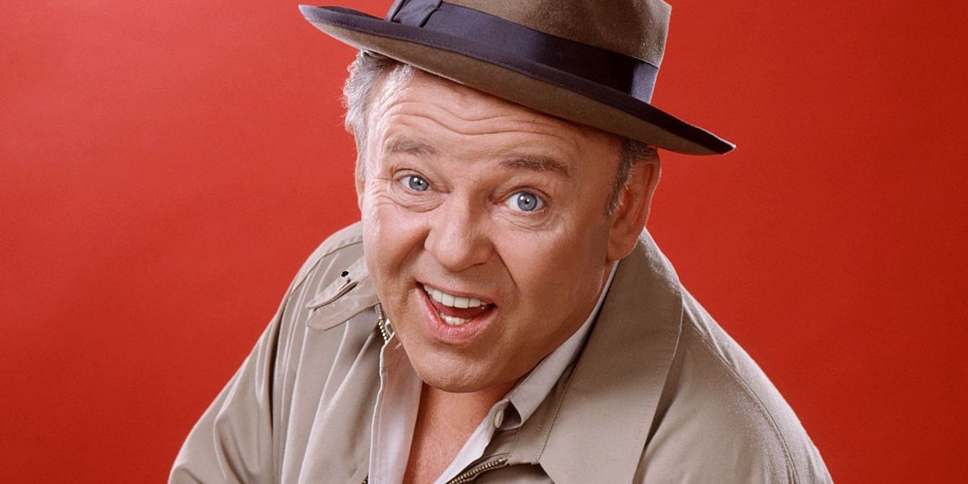 Archie Bunker speaks angrily from All in the Family