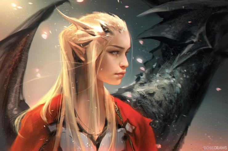 Fire Blood 10 Stunning Works Of Daenerys Fanart You Have To See