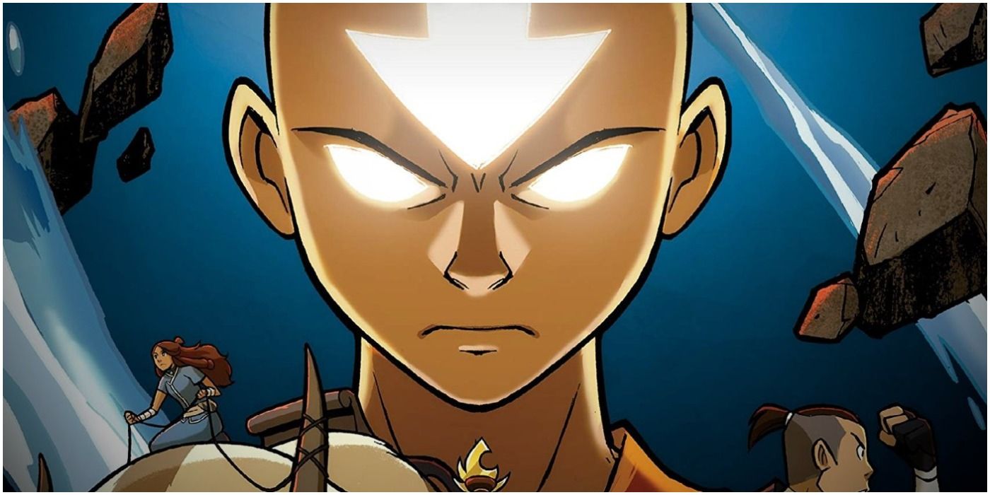 Aang in Avatar The Last Airbender Comics