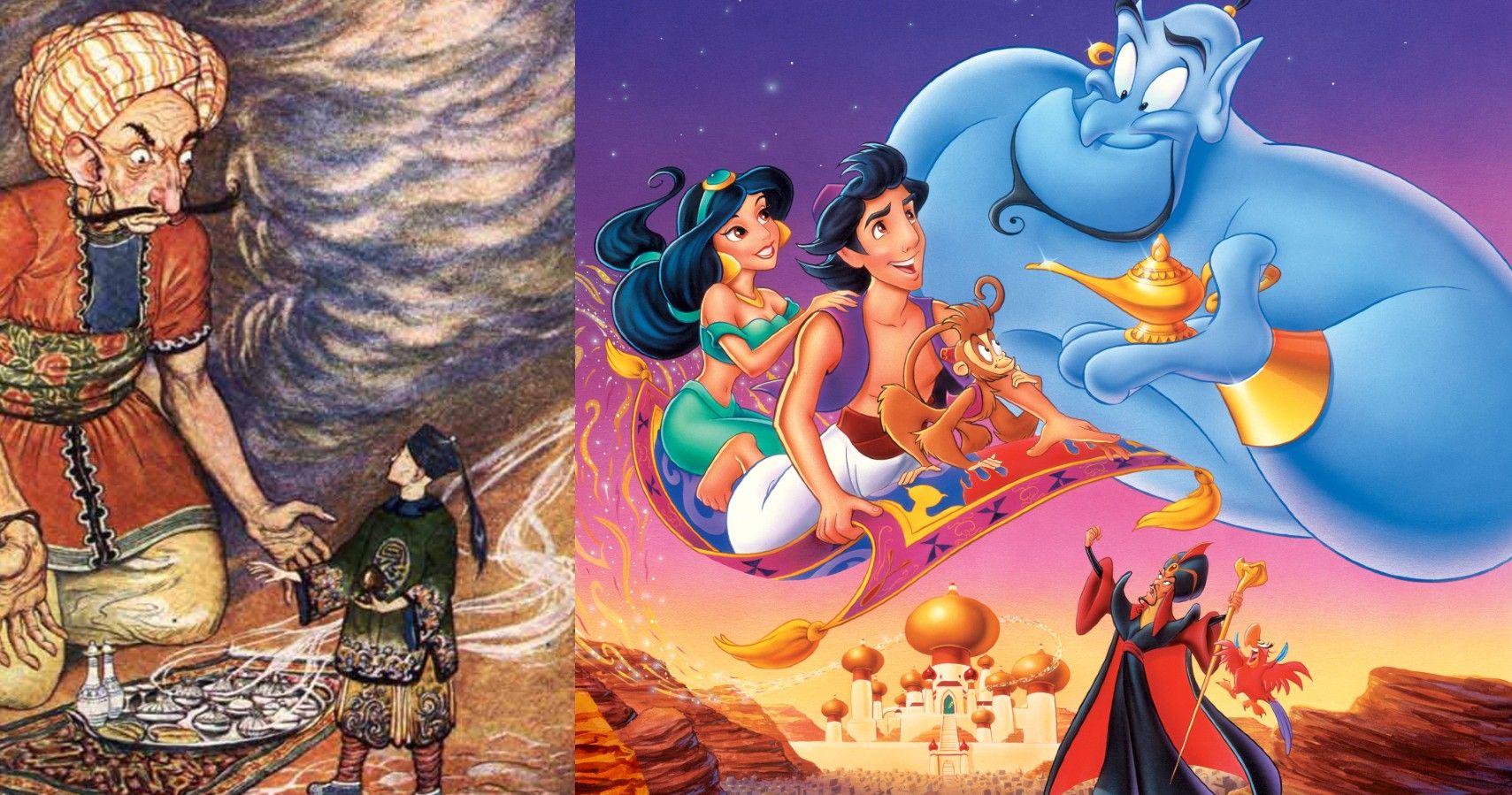 Aladdin: 10 Biggest Differences The Disney Movies Made To The Original Folk  Tale