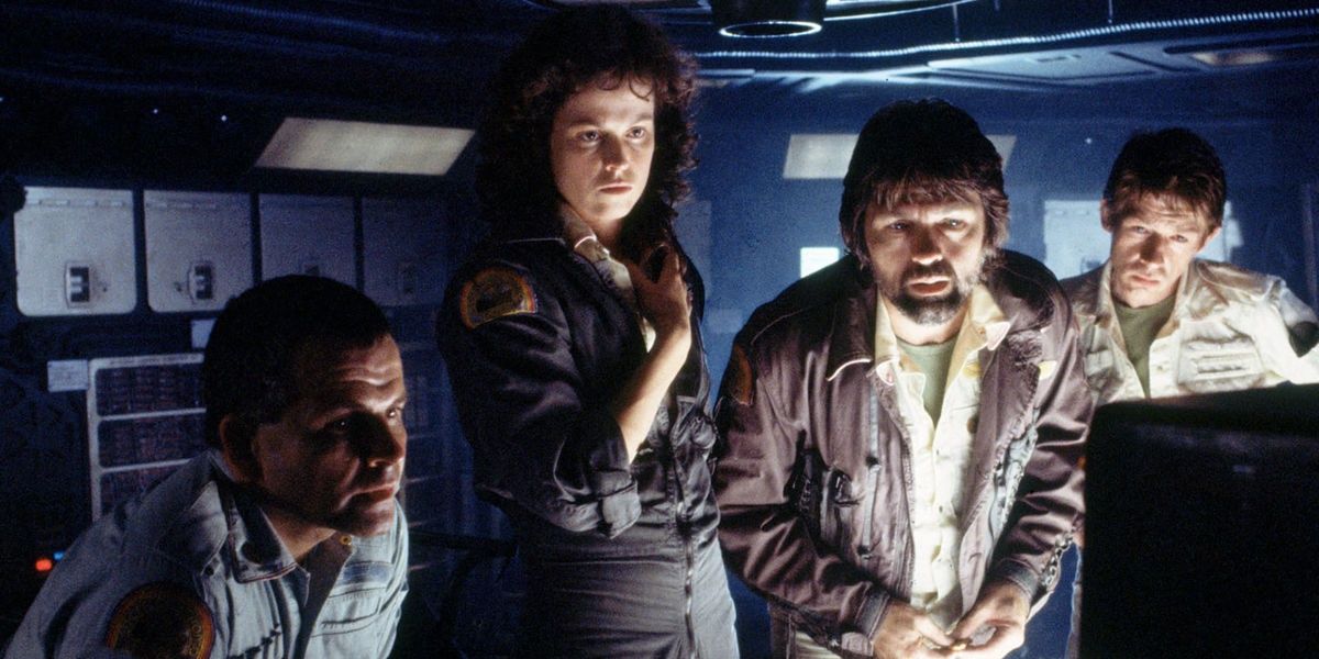 The crew of the Nostromo in Alien