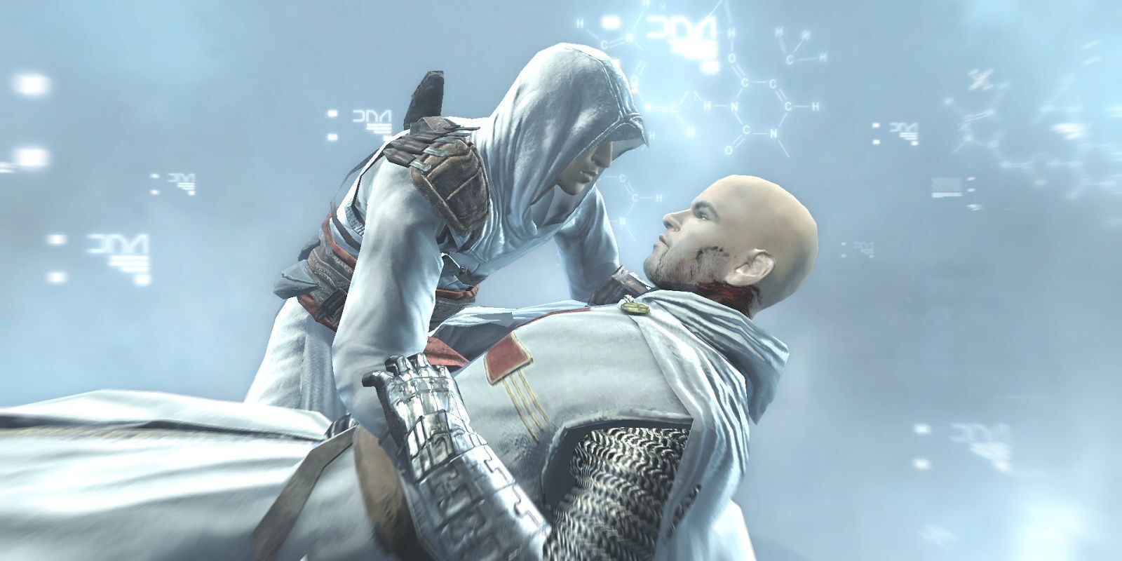 Altair and Templar in Assassins Creed