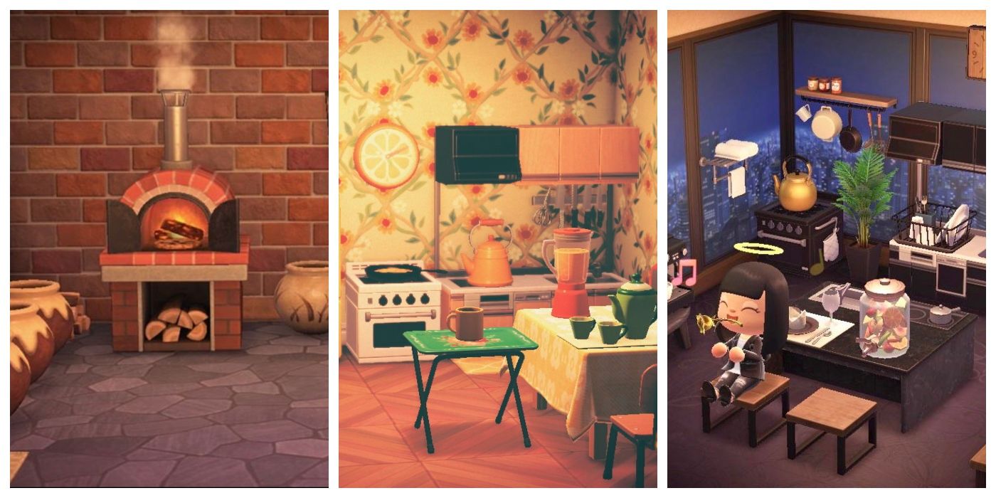 Animal Crossing: New Horizons Best Kitchen Design Ideas & Examples