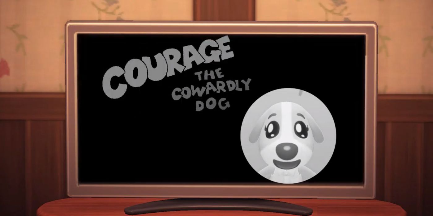 Animal Crossing New Horizons Courage the Cowardly Dog