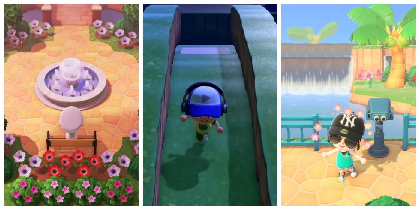 Animal Crossing New Horizons Terraforming Ideas Inspiration Examples