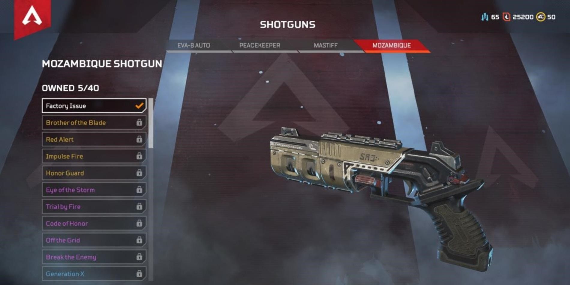 Apex Legends Mozambique Shotgun