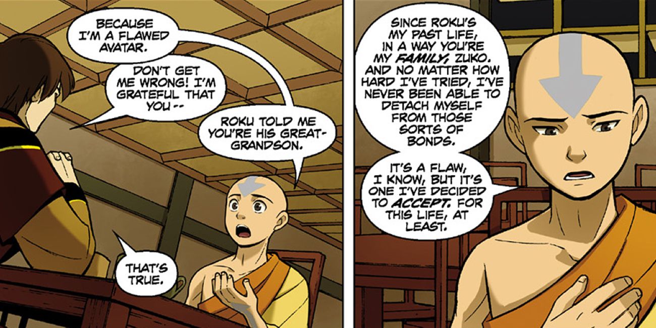 Avatar Last Airbender Aang and Yuko Related