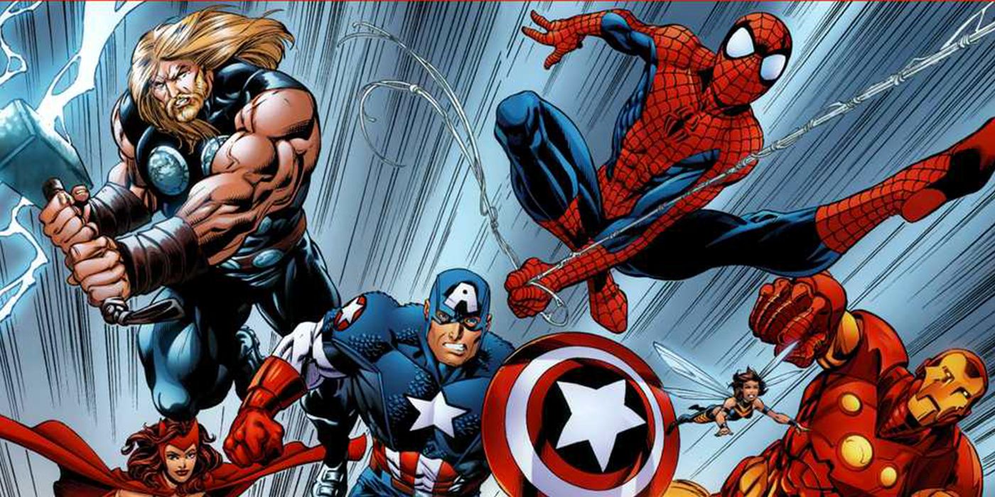 Avengers Group Comic