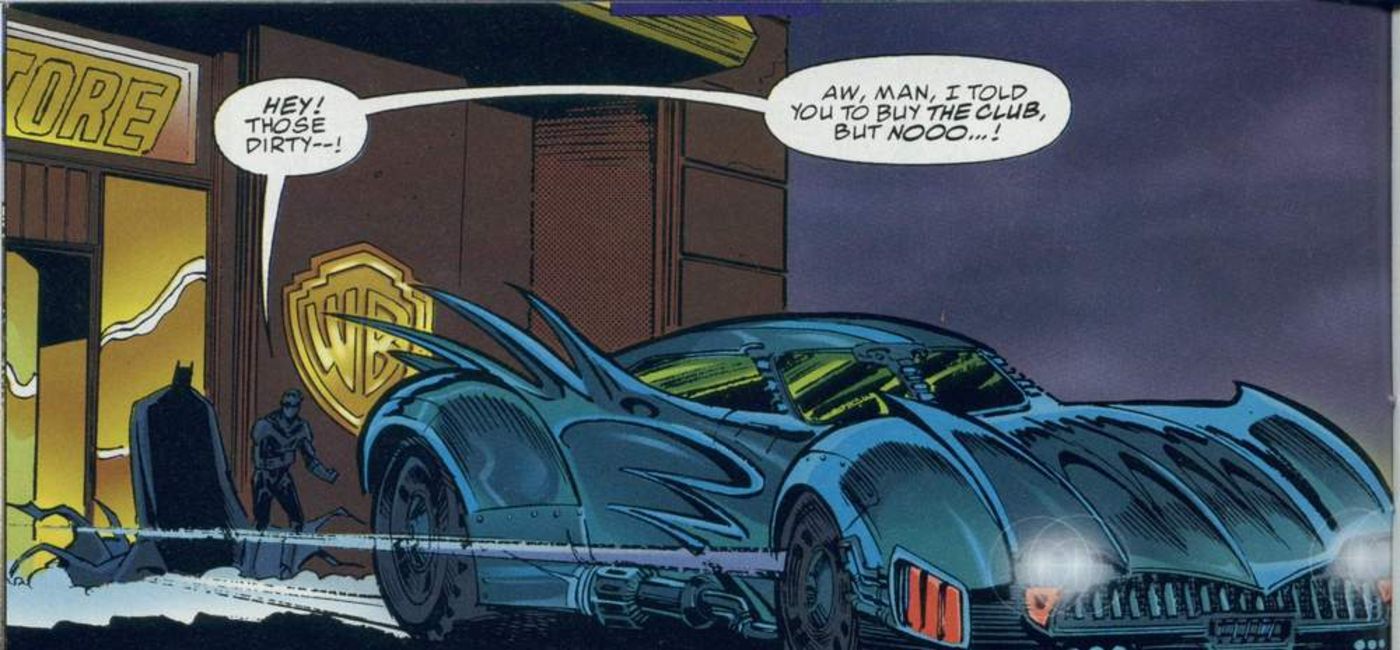 Batman Batmobile Stolen