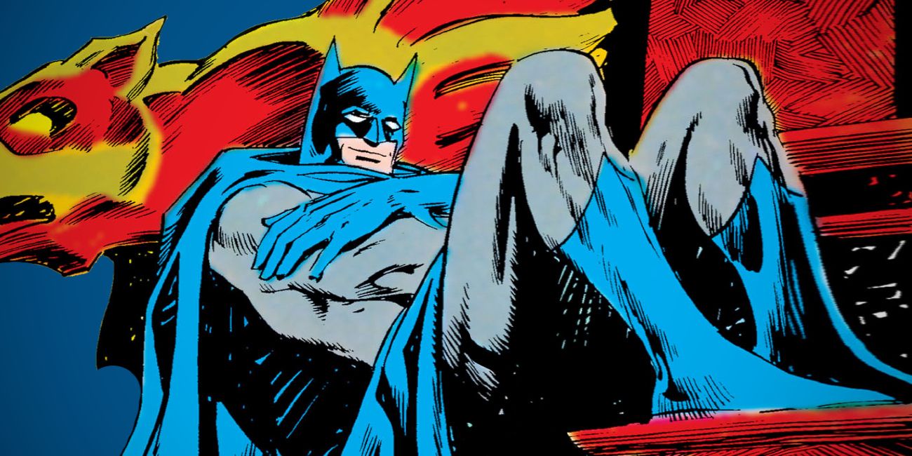 Batman Sleeping in DC Comic