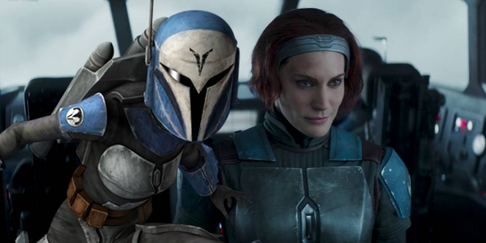 Bo Katan S Blue Mandalorian Armor Owl Helmet Explained Bo Katan S Blue Mandalorian Armor Owl Helmet Explained