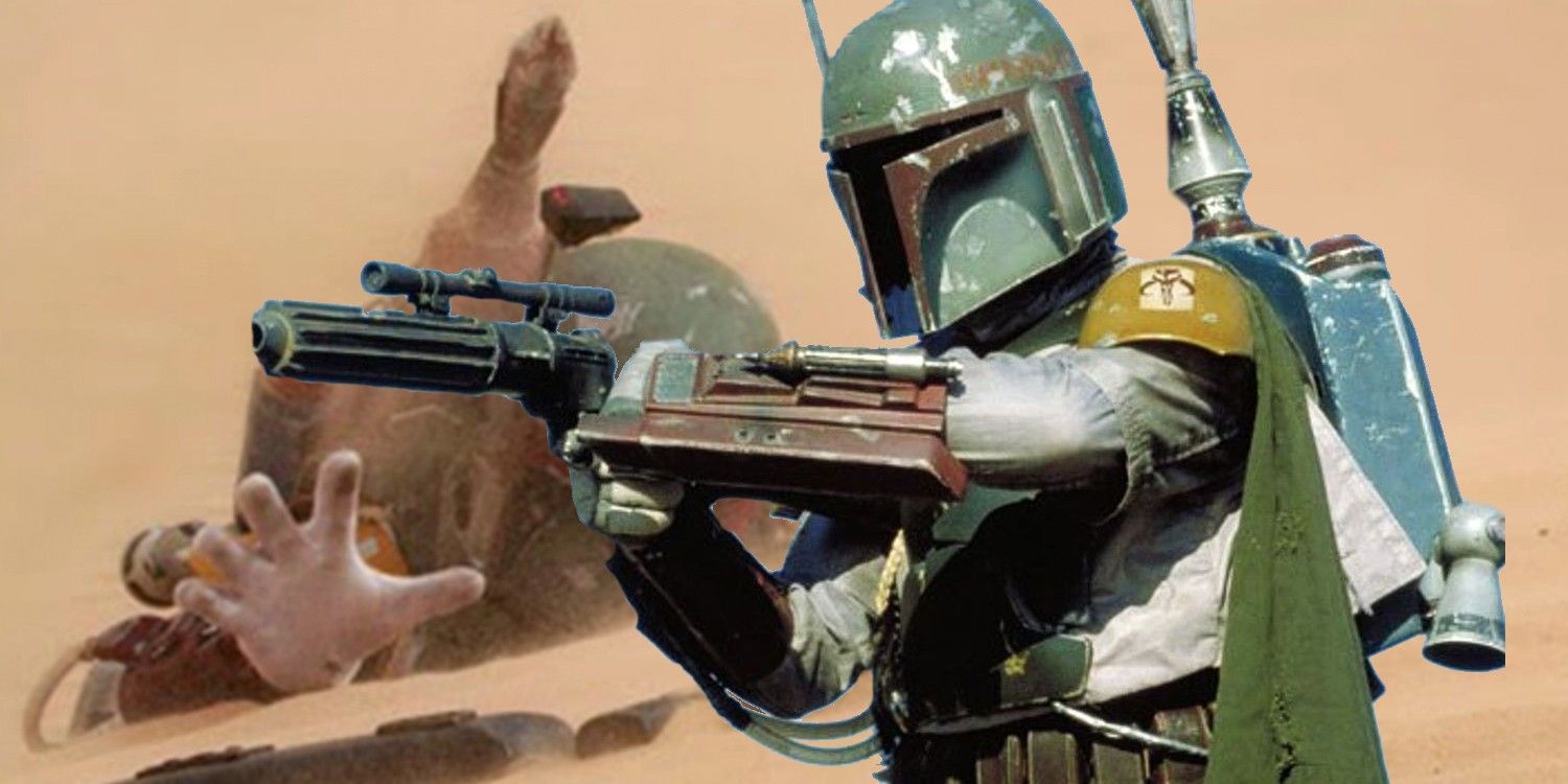 Boba Fett in Return of the Jedi Star Wars