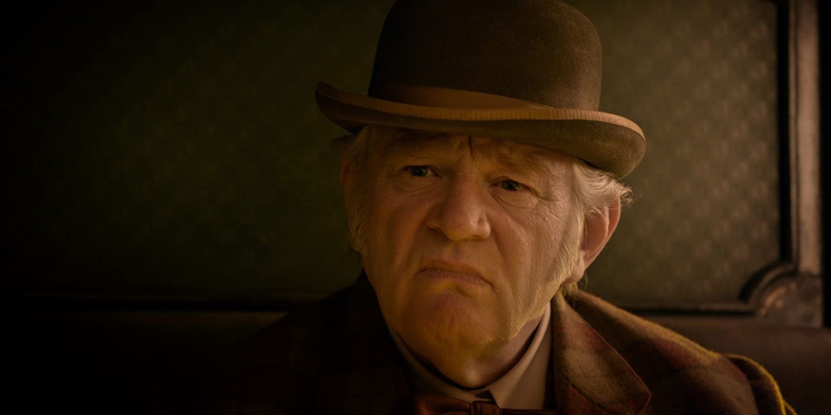 Brendan Gleeson looking confused in The Ballad of Buster Scruggs