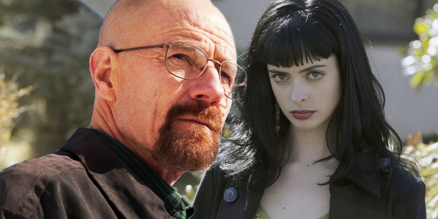 Bryan Cranston como Walter White e Krysten Ritter como Jane em Breaking Bad