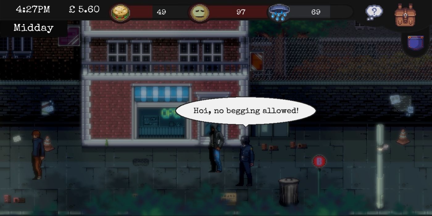 CHANGE  Game Begging Cop