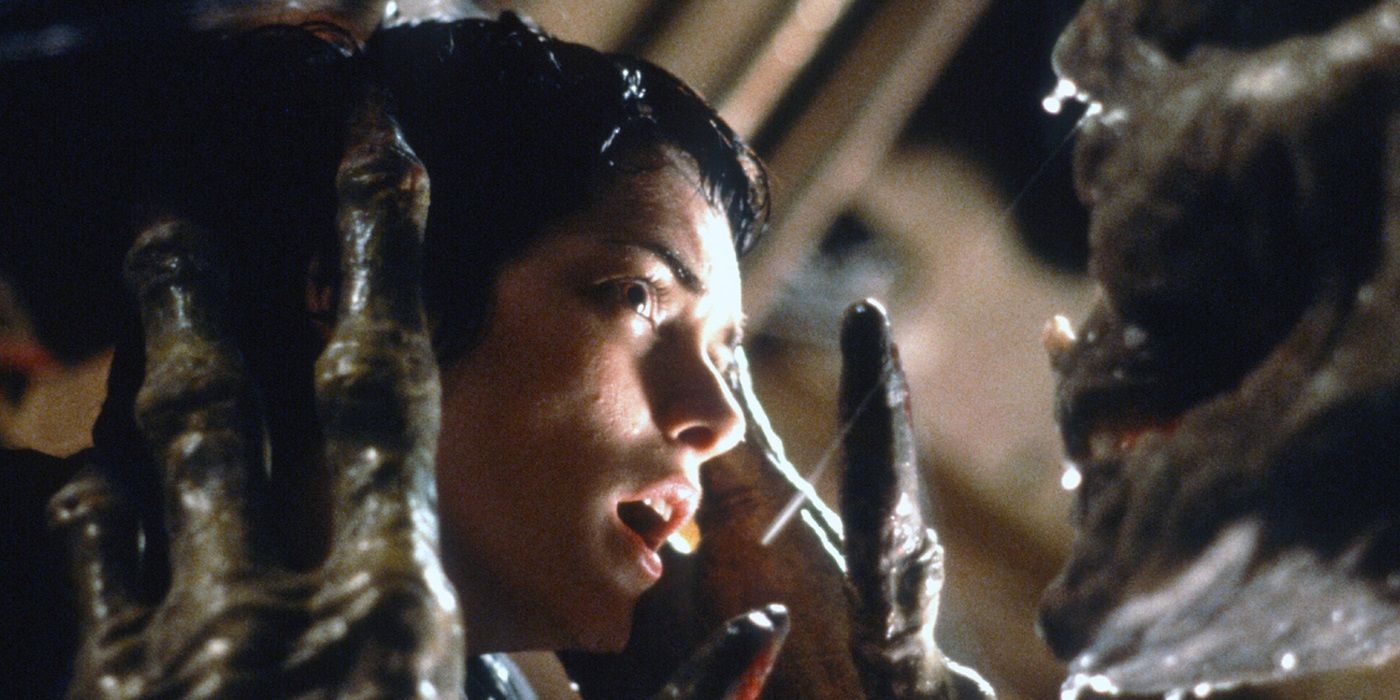 Call and the newborn in alien resurrection