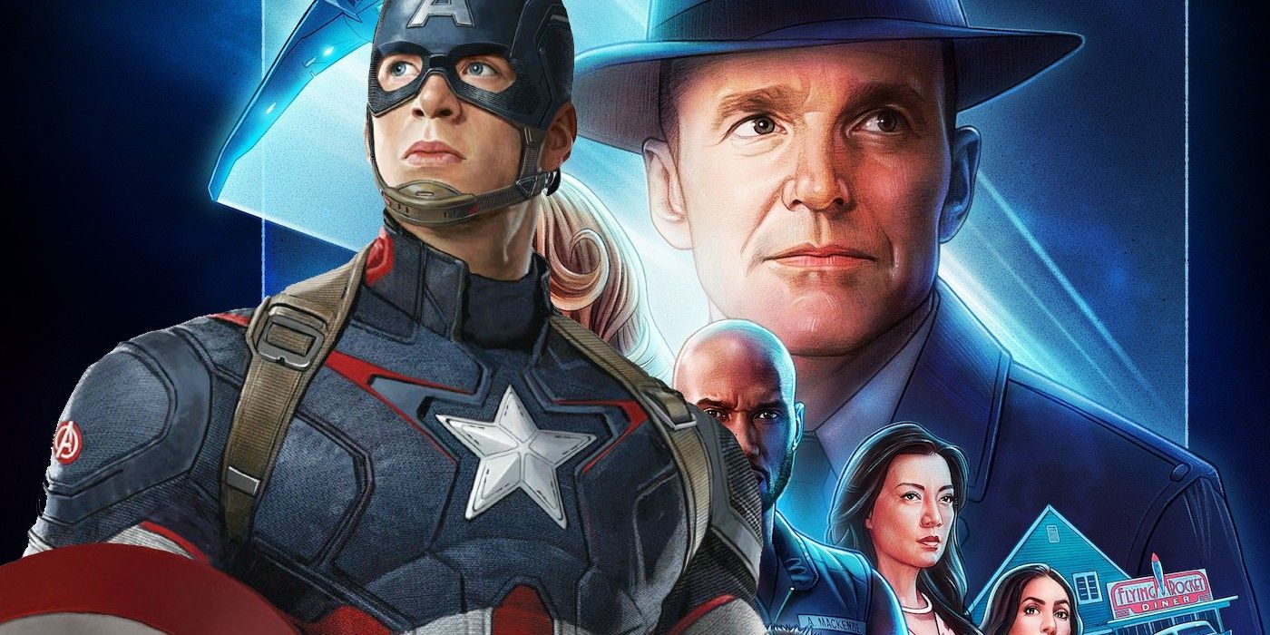 Captain America Agents of SHIELD season 7 poster