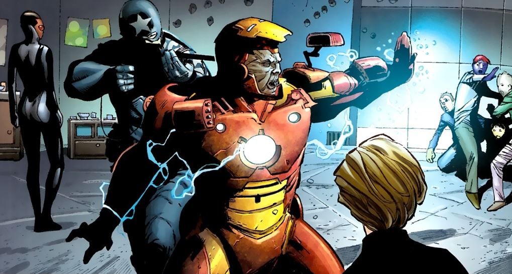 Captain America Kills Iron Man