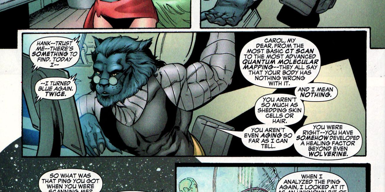 Captain Marvel Healing Factor Explained