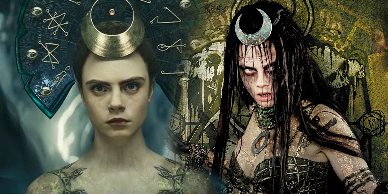Cara Delevingne as Dr June Moon and Enchantress in Suicide Squad