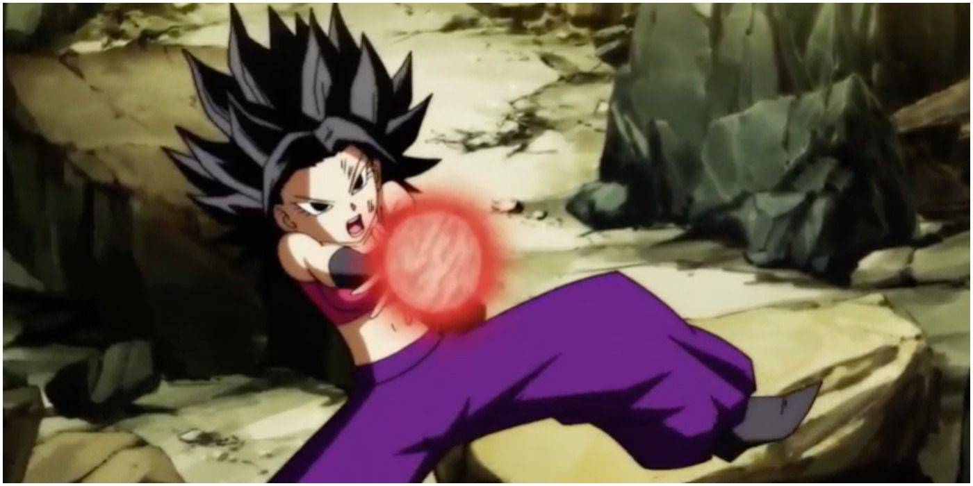 Caulifla Fighting In the Tournament of Power
