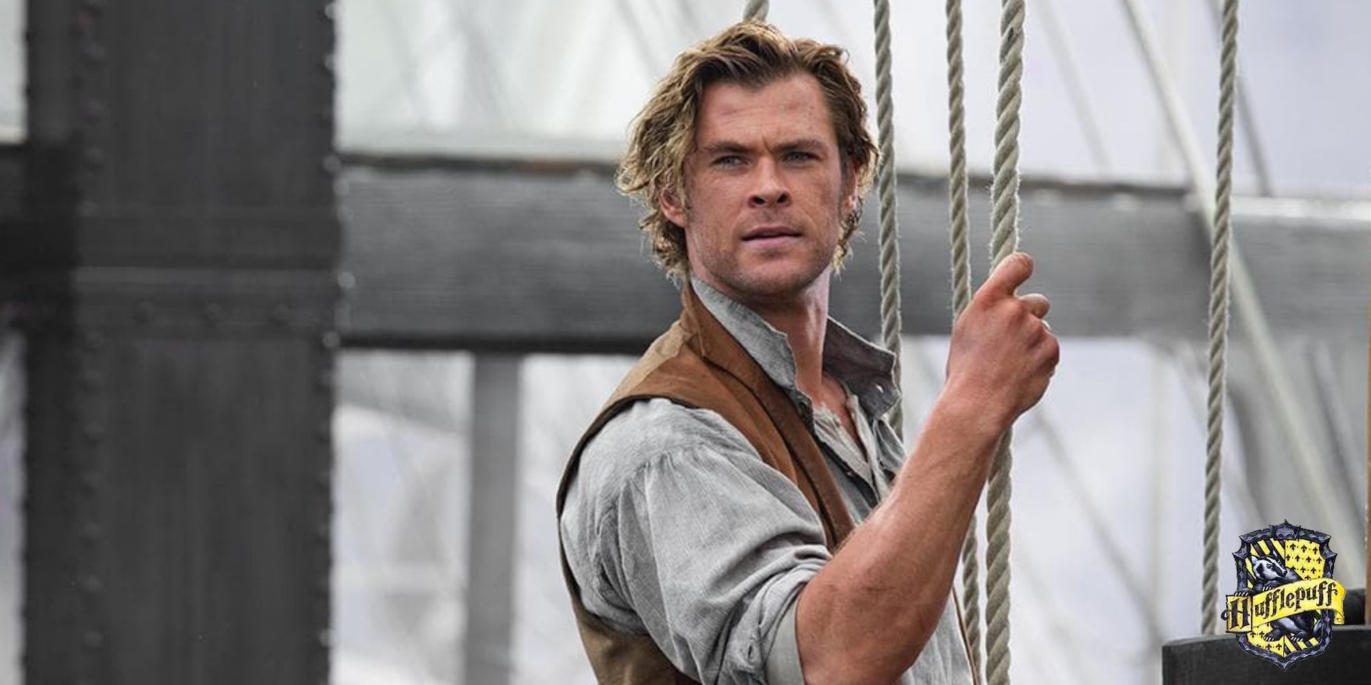 Chris Hemsworth as Owen Chase In The Heart Of The Sea Hufflepuff