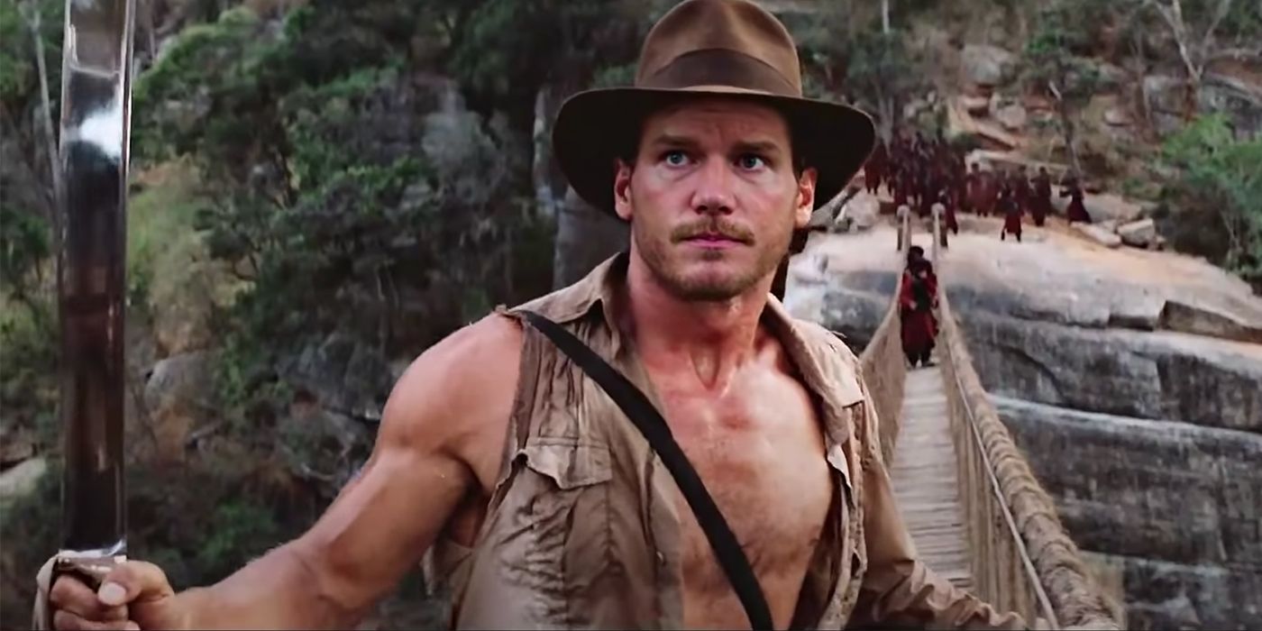 Chris Pratt as Indiana Jones Deep Fake