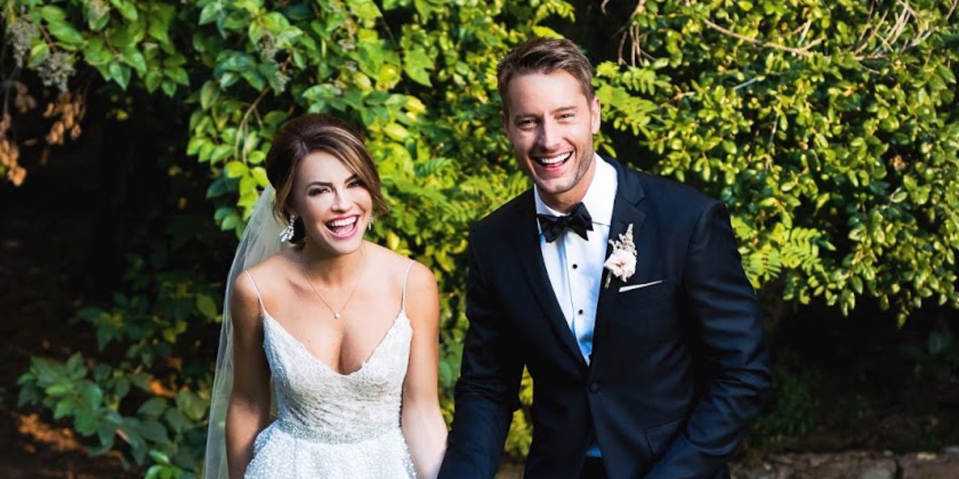 Chrishell Strause and Justin Hartley's wedding day Selling Sunset