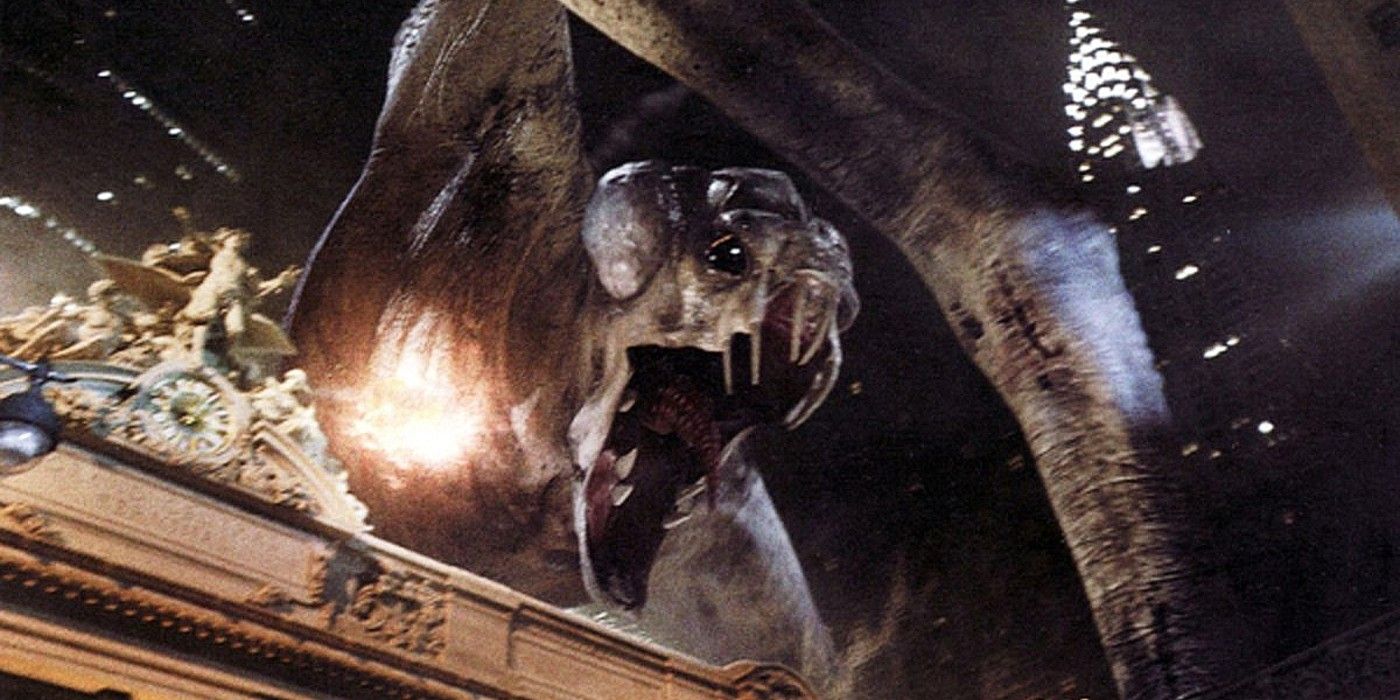 The monster in New York in Cloverfield