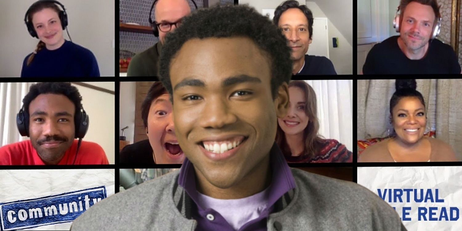 Community Cast Table Read Donald Glover