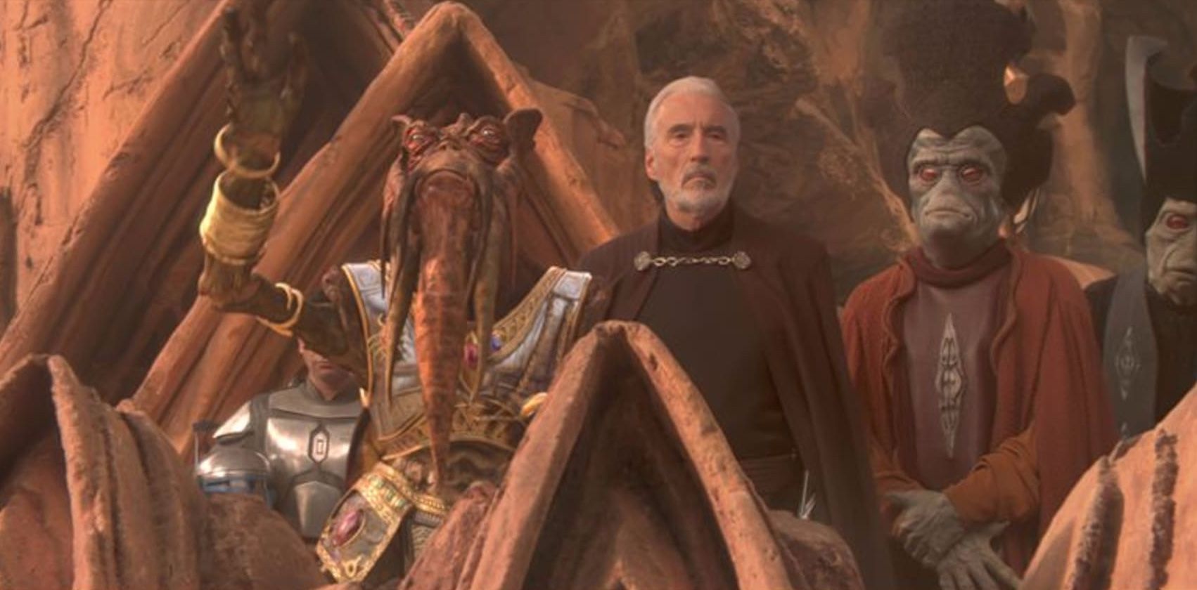 Count Dooku and Separatists in Star Wars_ Attack of the Clones