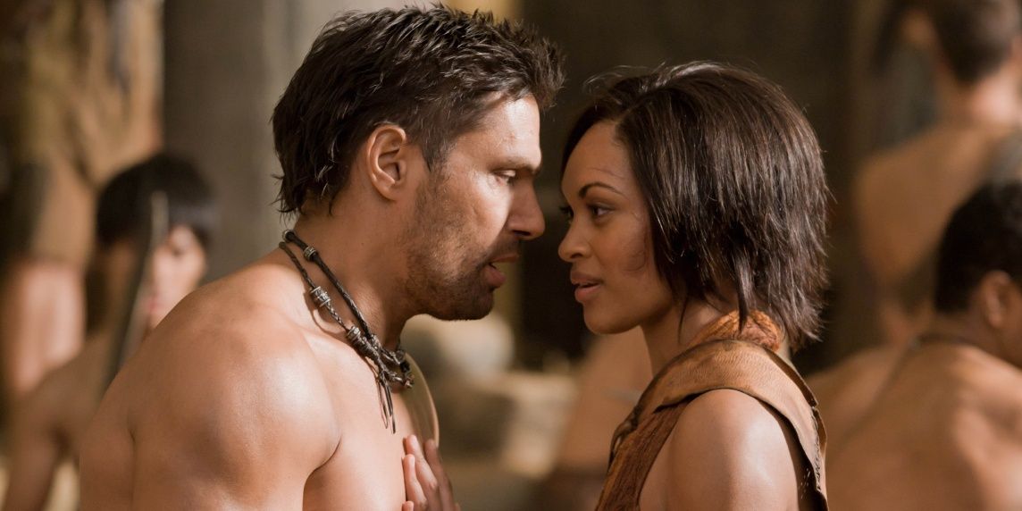 Crixus And Naevia in Spartacus Vengeance 