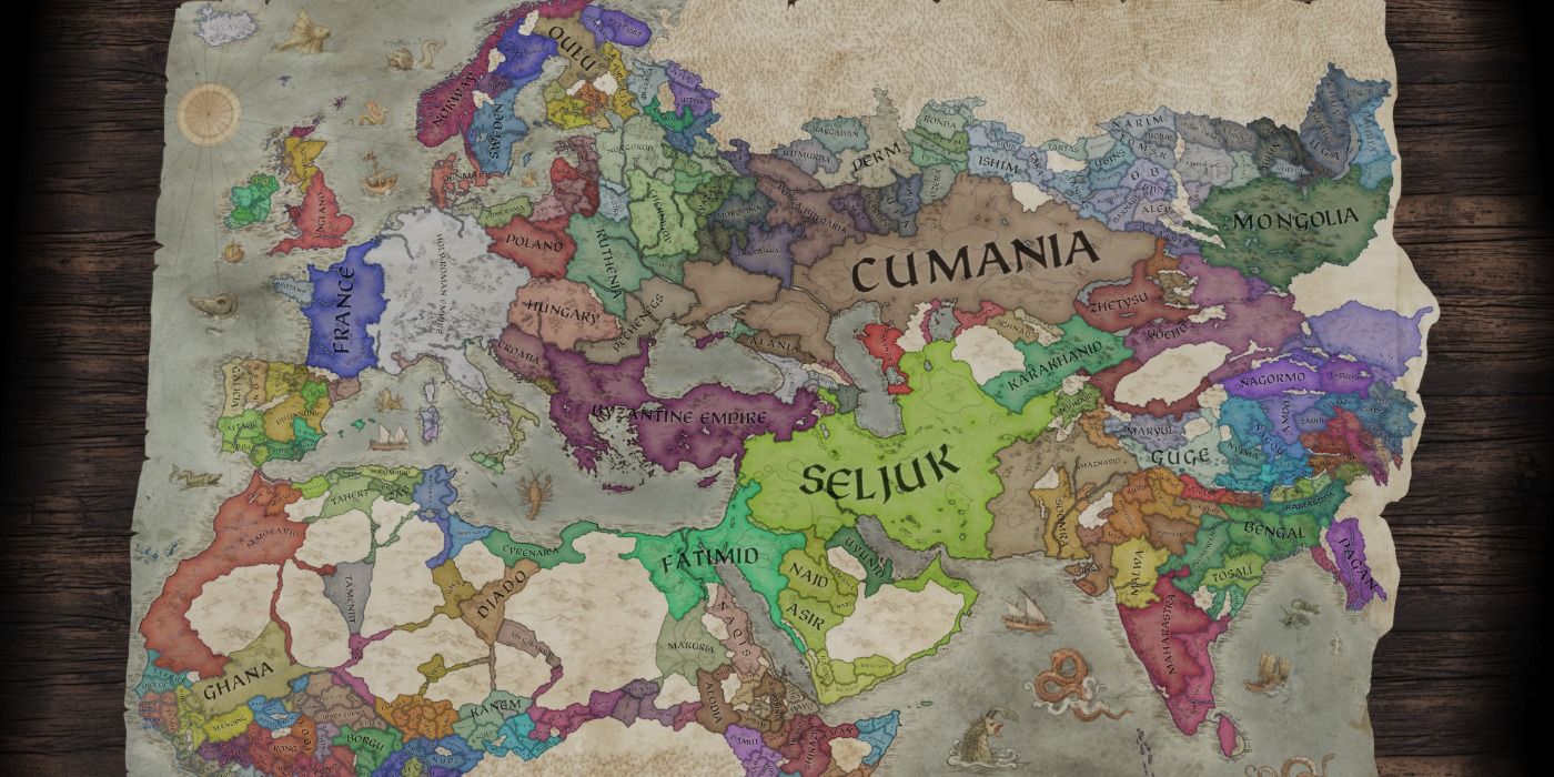 Crusader Kings III Map