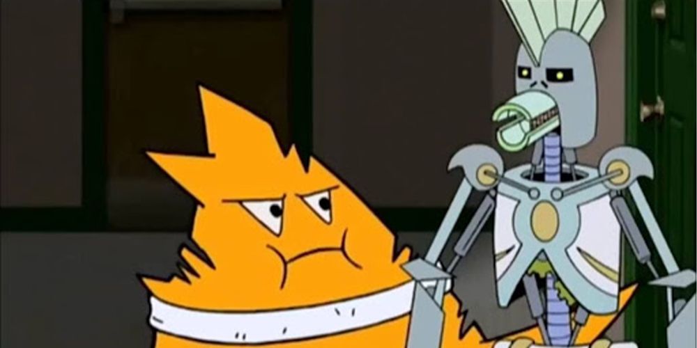 10 Most Memorable Aqua Teen Hunger Force Villains - The Cybernetic Ghost Of Christmas Past From The Future