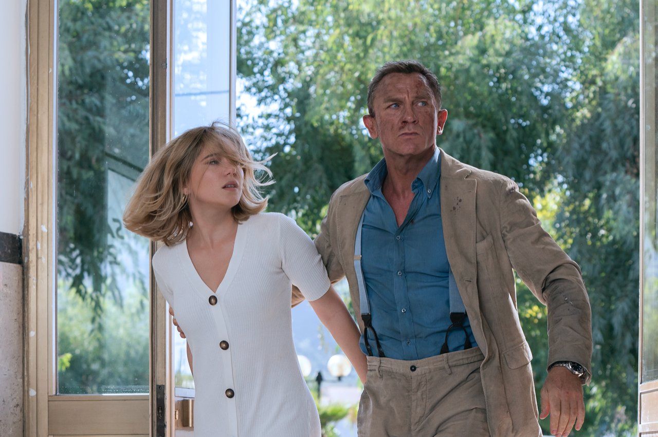 Daniel Craig and Lea Seydoux In No Time To Die