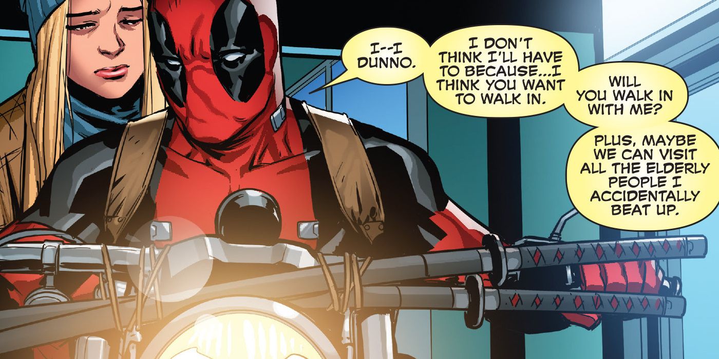 Deadpool Comic Book Suicide Prevention